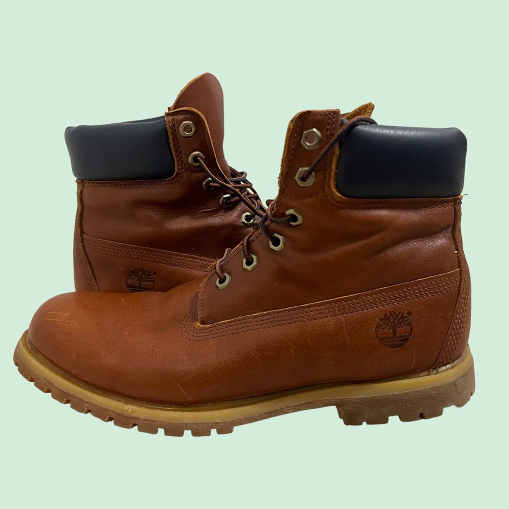 Timberland Leather Boots Size 10
